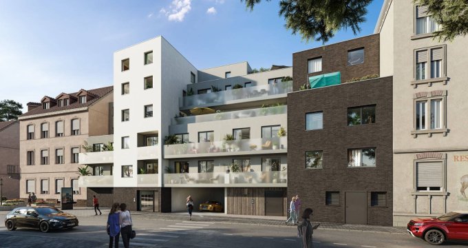 Achat / Vente programme immobilier neuf Bischheim proche Strasbourg et Schiltigheim (67800) - Réf. 6086