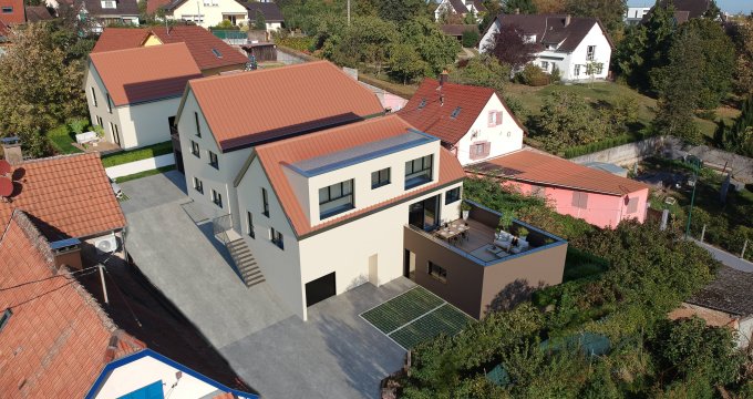 Achat / Vente programme immobilier neuf Durningen entre ville et campagne proche mairie (67270) - Réf. 11707