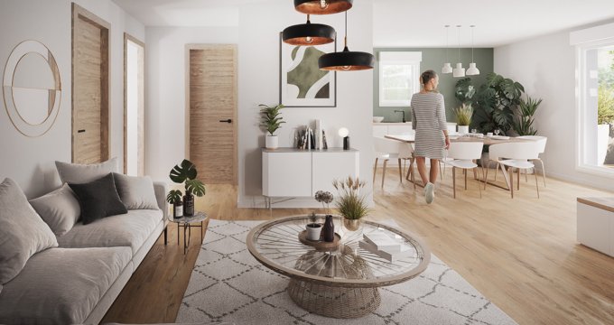 Achat / Vente programme immobilier neuf Ernolsheim-Bruche à deux pas de la gare SNCF (67120) - Réf. 12634
