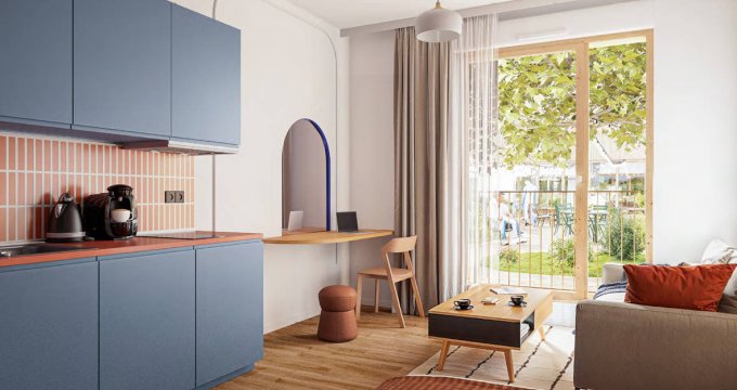 Achat / Vente programme immobilier neuf Lampertheim résidence de services à 5 min de la gare (67450) - Réf. 12355