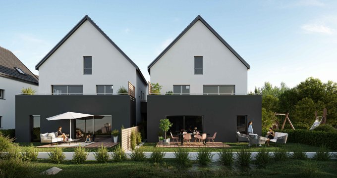 Achat / Vente programme immobilier neuf Ohlungen à 10 min de Haguenau (67590) - Réf. 8599