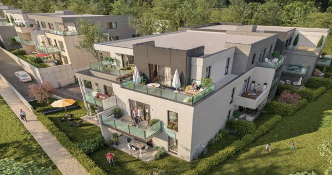 Achat / Vente programme immobilier neuf Riedisheim à la lisière de la forêt du Tannenwald (68400) - Réf. 3397