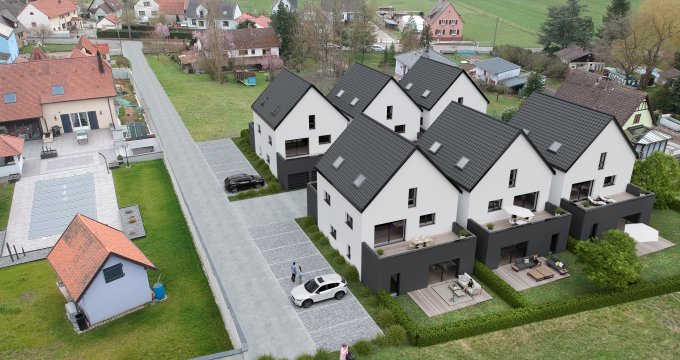 Achat / Vente programme immobilier neuf Steinbourg à 6 km de Saverne (67790) - Réf. 8621