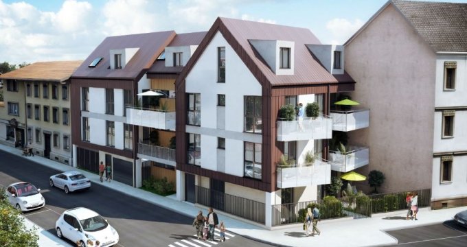 Achat / Vente programme immobilier neuf Strasbourg Neudorf proche tram et commerces (67000) - Réf. 7803