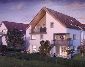 Achat / Vente programme immobilier neuf Holtzheim appartements et maisons en plein cœur du village (67810) - Réf. 8293