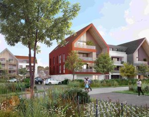 Achat / Vente programme immobilier neuf Vendenheim proche Shopping Promenade le long du canal (67550) - Réf. 8571