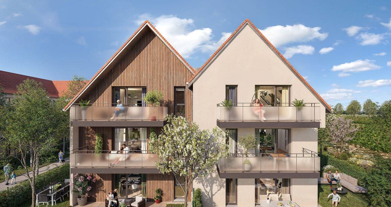 Achat / Vente programme immobilier neuf Barr aux portes du centre-ville proche gare SNCF (67140) - Réf. 12295