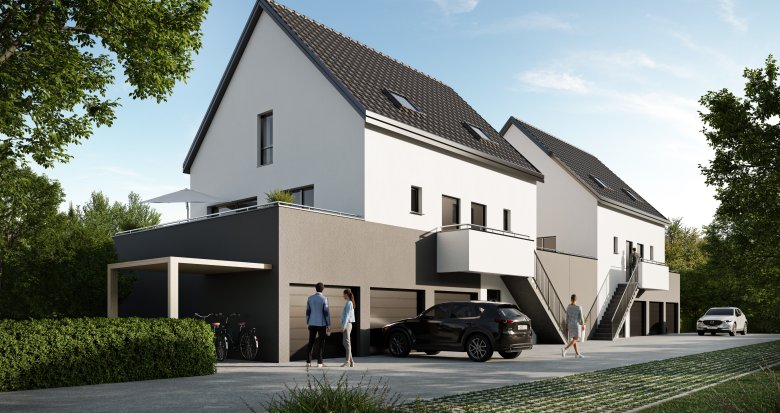 Achat / Vente programme immobilier neuf Beinheim à 5 km de Seltz (67930) - Réf. 8622