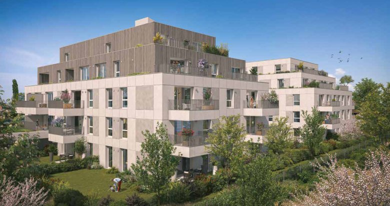 Achat / Vente programme immobilier neuf Bischheim à 7 minutes en voiture de Strasbourg (67800) - Réf. 9413