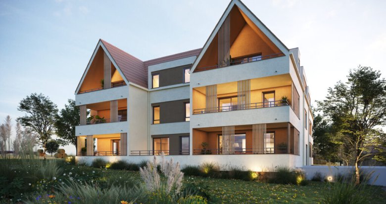 Achat / Vente programme immobilier neuf Blaesheim à moins de 20 min de route de Strasbourg (67113) - Réf. 9418