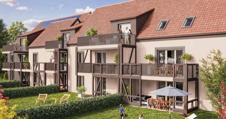 Achat / Vente programme immobilier neuf Breuschwickersheim cœur de ville proche bus (67112) - Réf. 12328