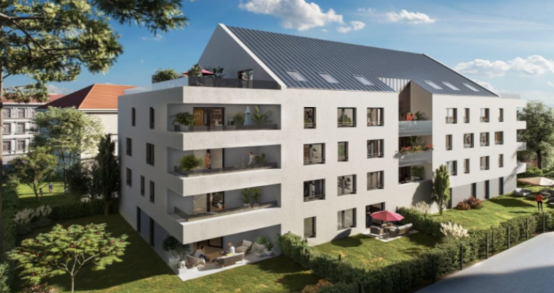 Achat / Vente programme immobilier neuf Colmar aux portes du centre historique (68000) - Réf. 5715