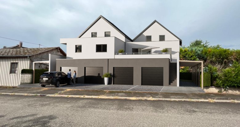 Achat / Vente programme immobilier neuf Dachstein cadre calme avec vue sur champ verdoyant (67120) - Réf. 8569