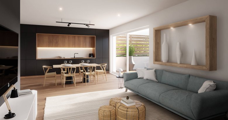 Achat / Vente programme immobilier neuf Dinsheim-sur-Bruche à deux pas de la rivière de la Bruche (67190) - Réf. 9441