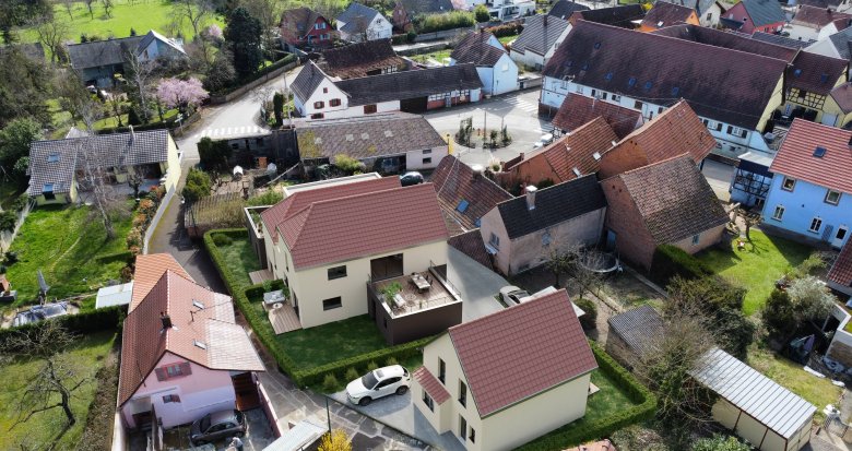 Achat / Vente programme immobilier neuf Durningen entre ville et campagne proche mairie (67270) - Réf. 11707