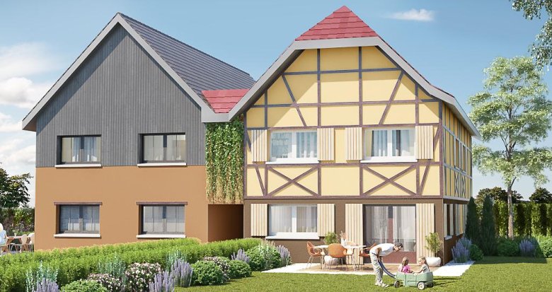 Achat / Vente programme immobilier neuf Ebersmunster proche de Sélestat (67600) - Réf. 2885