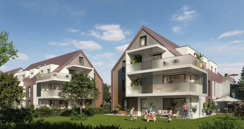 Achat / Vente programme immobilier neuf Eckbolsheim en plein hypercentre (67201) - Réf. 8335