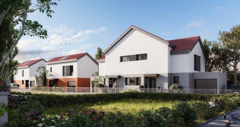 Achat / Vente programme immobilier neuf Eckbolsheim maisons neuves quartier résidentiel (67201) - Réf. 8192