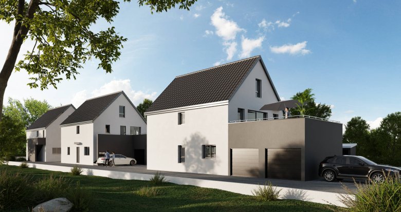 Achat / Vente programme immobilier neuf Friesenheim entre cadre champêtre et esprit village (67860) - Réf. 6967