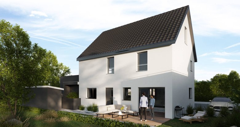 Achat / Vente programme immobilier neuf Friesenheim entre cadre champêtre et esprit village (67860) - Réf. 6967