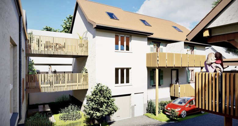 Achat / Vente programme immobilier neuf Handschuheim à moins de 20 min de Strasbourg (67117) - Réf. 7416