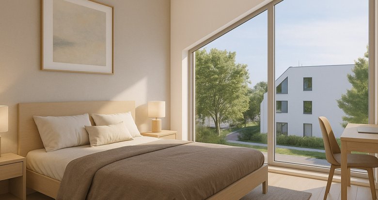 Achat / Vente programme immobilier neuf Huningue au coeur des Trois Frontières (68330) - Réf. 13634