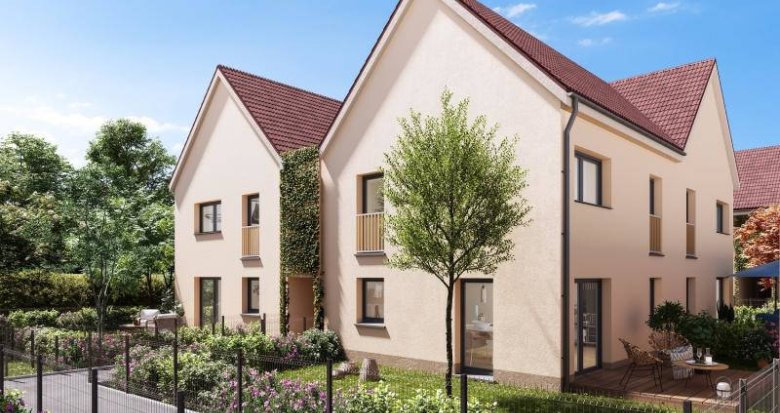Achat / Vente programme immobilier neuf Krautergersheim à 20 minutes de Strasbourg (67880) - Réf. 9435