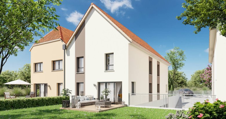 Achat / Vente programme immobilier neuf Krautergersheim à 20 minutes de Strasbourg (67880) - Réf. 9435