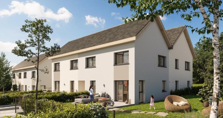 Achat / Vente programme immobilier neuf Morschwiller-le-Bas proche centre village (68790) - Réf. 7246