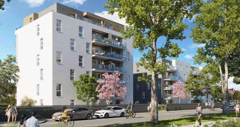 Achat / Vente programme immobilier neuf Mulhouse à 10 min du centre-ville (68100) - Réf. 8451