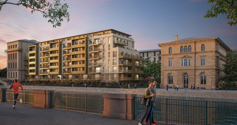 Achat / Vente programme immobilier neuf Mulhouse à deux pas de la gare SNCF (68100) - Réf. 12623