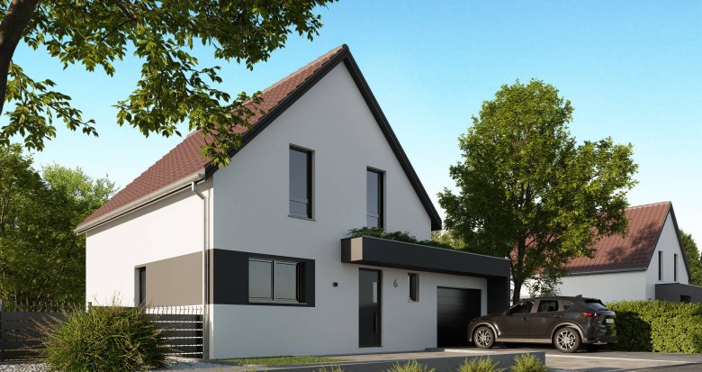 Achat / Vente programme immobilier neuf Niederschaeffolsheim maisons individuelles secteur calme (67500) - Réf. 7892