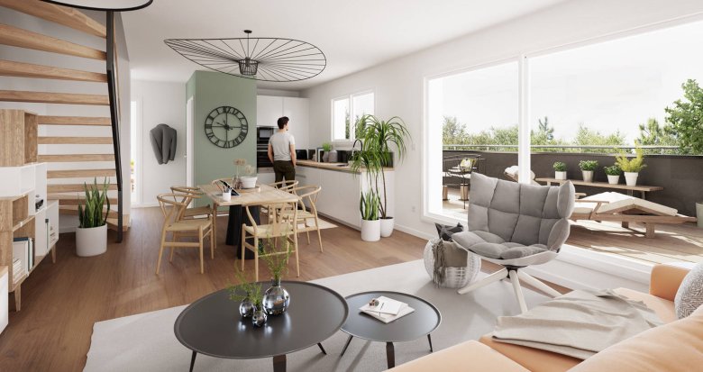 Achat / Vente programme immobilier neuf Nordhouse à 20 minutes de Strasbourg (67150) - Réf. 11253