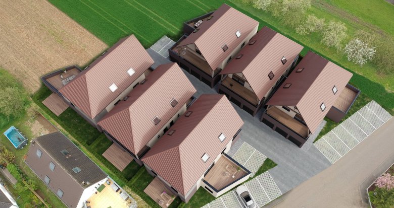 Achat / Vente programme immobilier neuf Nordhouse à 20 minutes de Strasbourg (67150) - Réf. 11253