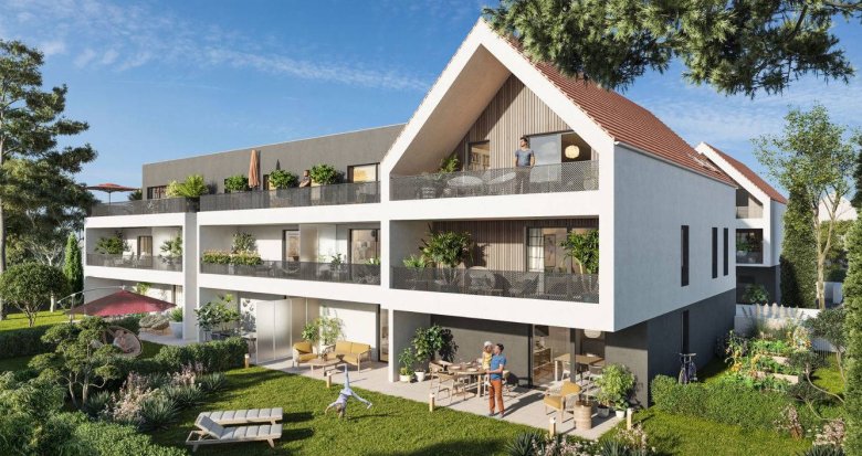 Achat / Vente programme immobilier neuf Oberschaeffolsheim à 8 km de Strasbourg (67203) - Réf. 8428