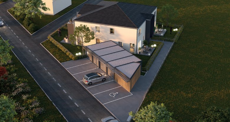 Achat / Vente programme immobilier neuf Rosheim entre vignobles et montagnes à 5 min de la gare (67560) - Réf. 13350