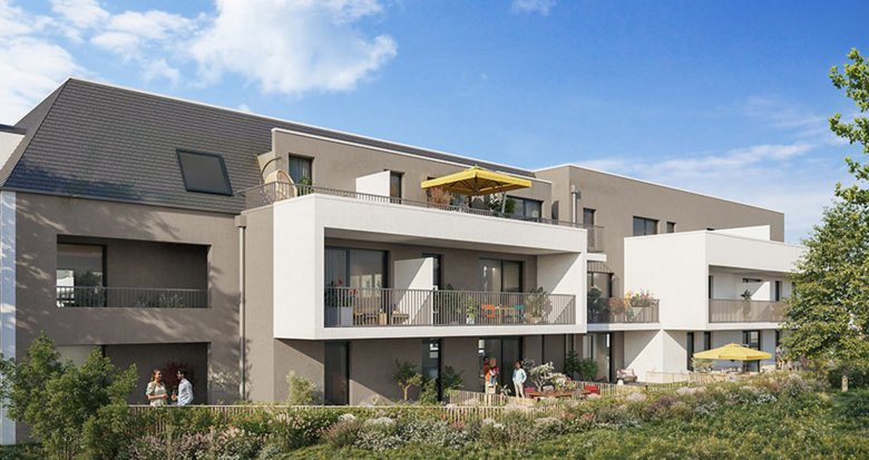 Achat / Vente programme immobilier neuf Saint-Louis à 5 minutes de la gare (68300) - Réf. 12796