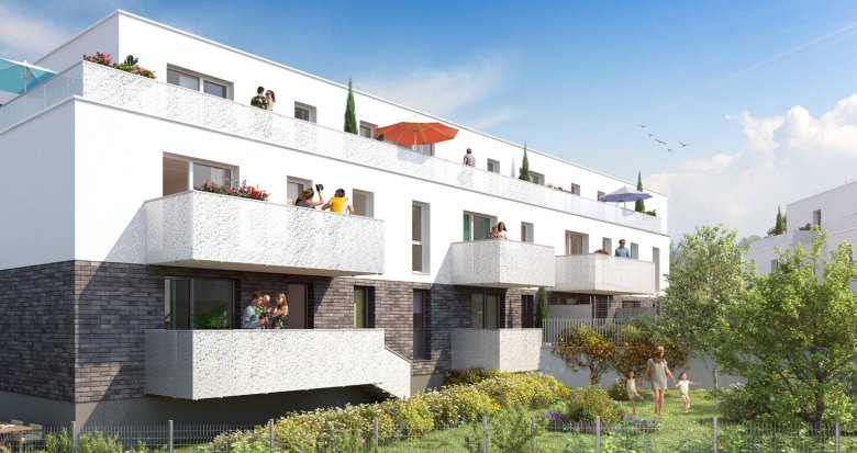 Achat / Vente programme immobilier neuf Saint-Louis à moins de 10 min à pied du centre et de la gare (68300) - Réf. 9122