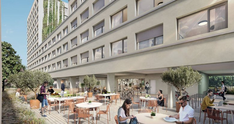 Achat / Vente programme immobilier neuf Schiltigheim résidence étudiante à 12 min à vélo de Strasbourg (67000) - Réf. 12091