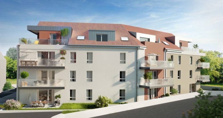 Achat / Vente programme immobilier neuf Sierentz adossée aux collines du Sundgau (68510) - Réf. 6640