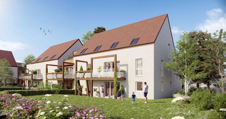 Achat / Vente programme immobilier neuf Souffelweyersheim à 5 min à pied du coeur de bourg (67460) - Réf. 7988