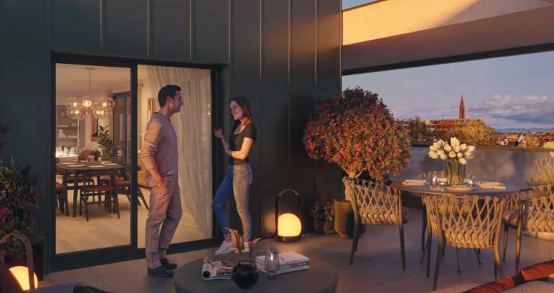 Achat / Vente programme immobilier neuf Strasbourg à 2 min à pied du tramway ligne B (67000) - Réf. 12109