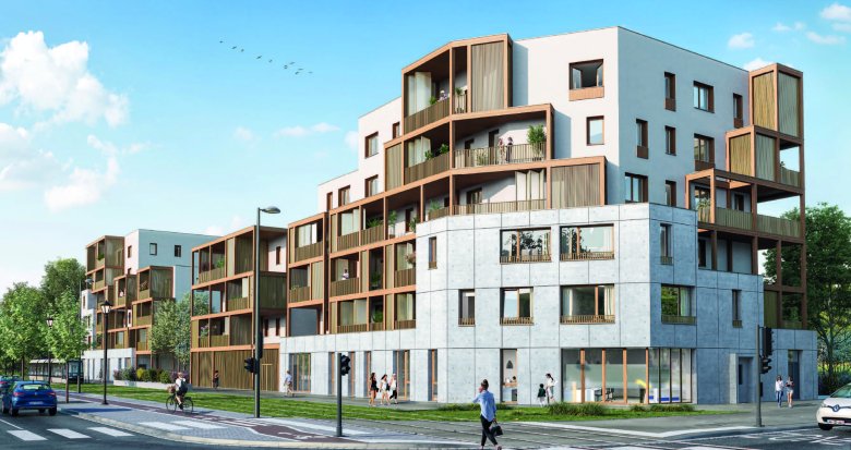 Achat / Vente programme immobilier neuf Strasbourg à 200m du tramway C Saint Christophe (67000) - Réf. 9406