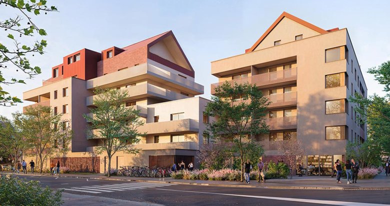 Achat / Vente programme immobilier neuf Strasbourg à deux pas du centre-ville (67000) - Réf. 13197