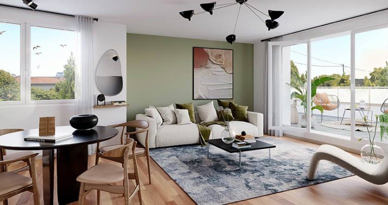 Achat / Vente programme immobilier neuf Strasbourg au coeur du quartier de l'Ill (67000) - Réf. 6402