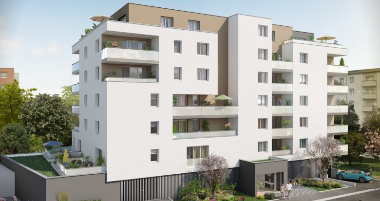 Achat / Vente programme immobilier neuf Strasbourg au coeur du quartier de l'Ill (67000) - Réf. 6402