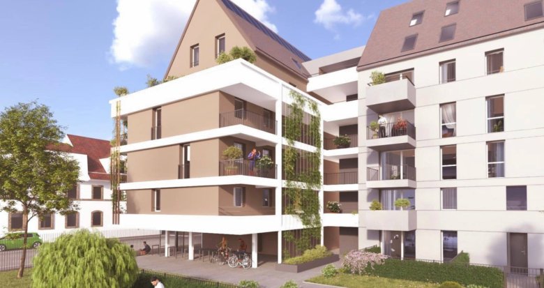 Achat / Vente programme immobilier neuf Strasbourg au coeur du quartier Saint-Florent (67000) - Réf. 6822