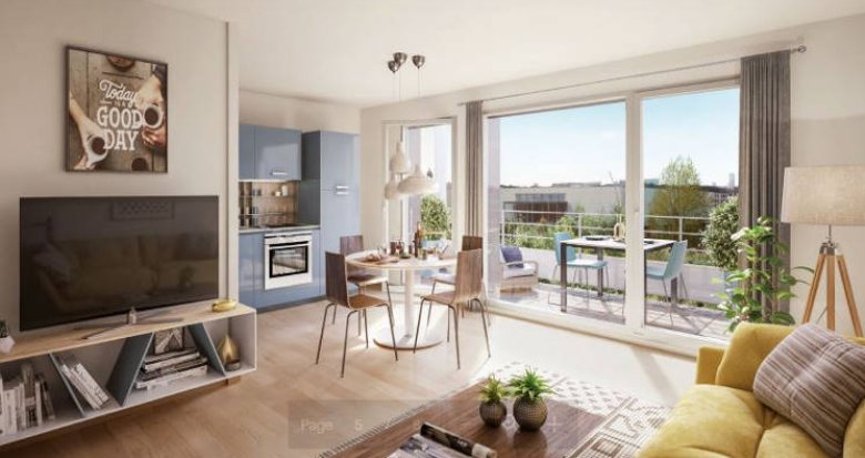Achat / Vente programme immobilier neuf Strasbourg coeur quartier Robertsau (67000) - Réf. 12121