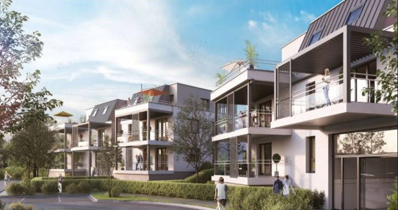Achat / Vente programme immobilier neuf Strasbourg coeur quartier Robertsau (67000) - Réf. 12121