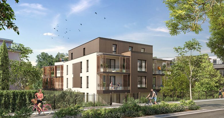 Achat / Vente programme immobilier neuf Strasbourg quartier de la Robertsau proche Wacken (67000) - Réf. 8004